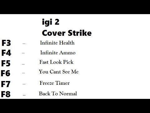 project igi 1 unlimited ammo unlimited health